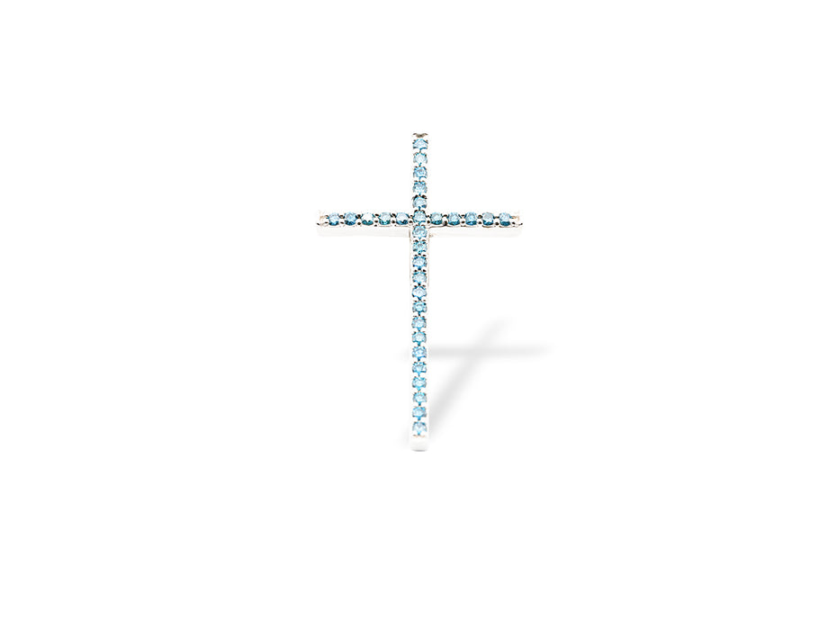 K18 Stella Cross：ダイヤモンド：ペンダントトップ | Joy Jewel