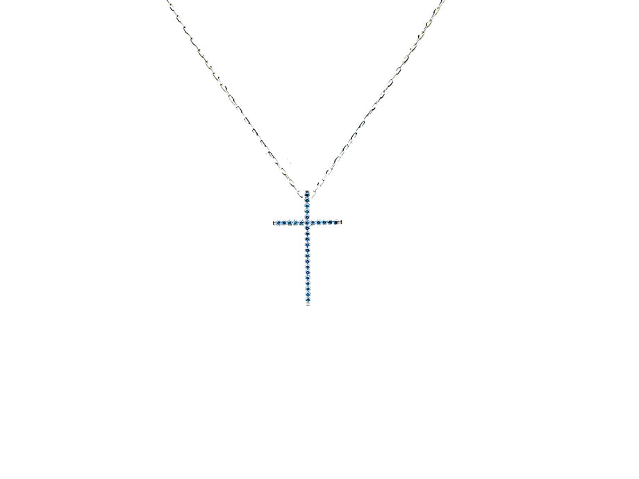 K18 Stella Cross：ダイヤモンド：ペンダントトップ | Joy Jewel