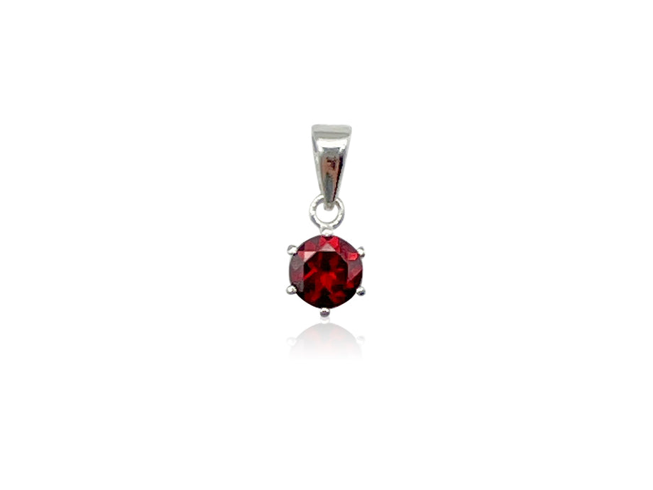 925RHP Fruttare925：ペンダントトップ：ガーネット – Joy Jewel