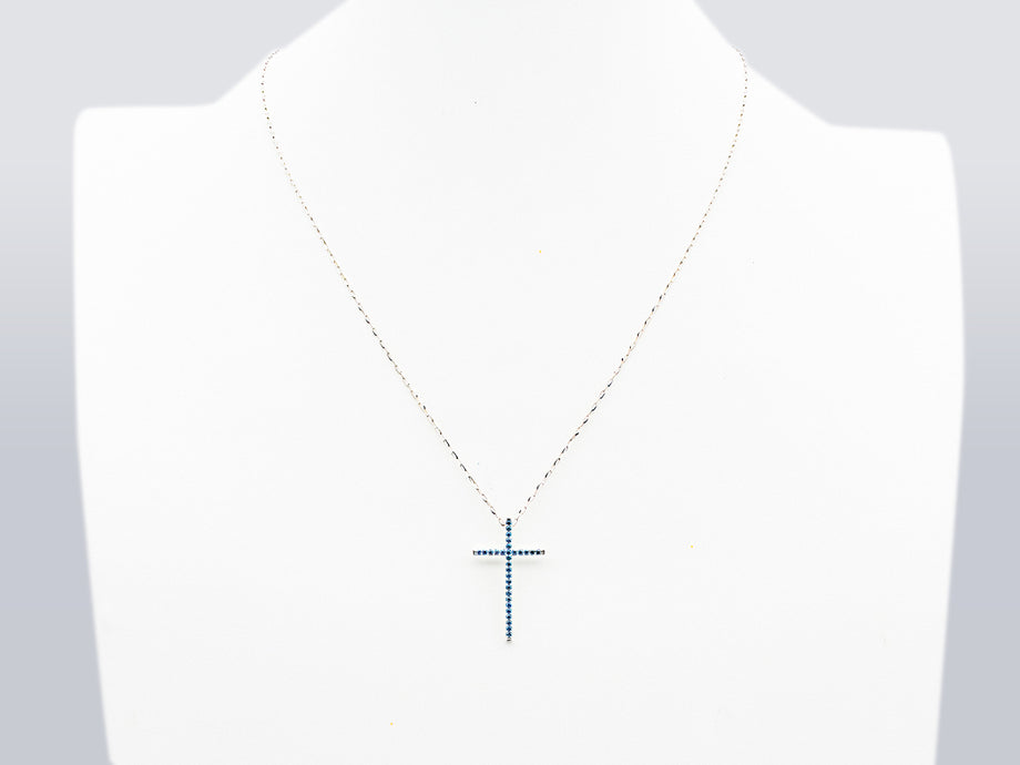 K18 Stella Cross：ダイヤモンド：ペンダントトップ | Joy Jewel